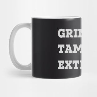 Grind Tamp Extract Mug